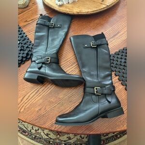Naturalizer Black Leather Boots